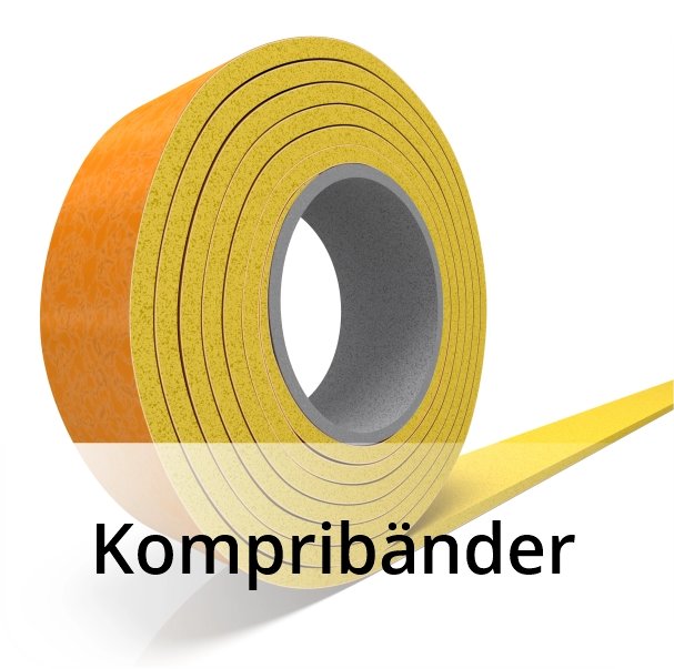 Ansicht eines Schaumstoffklebebandes