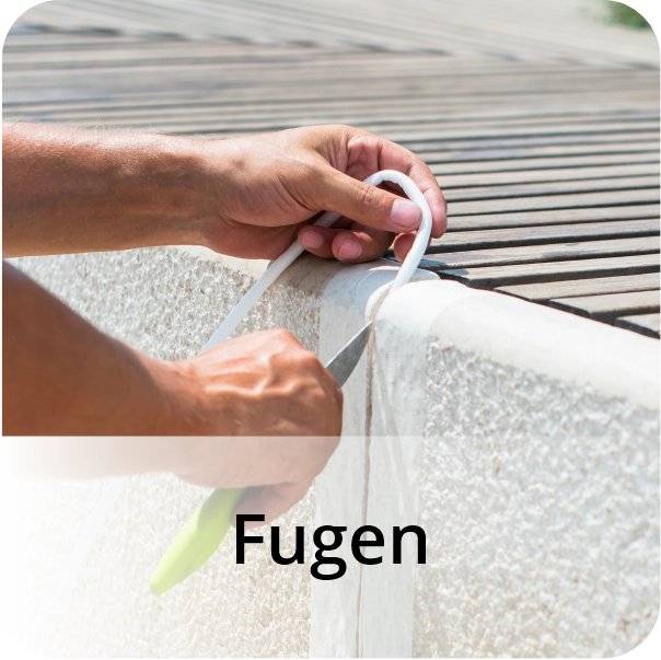 Abdichtung von Randsteinen mit einer Fugenrundschnur