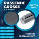 PE Fugen Rundschnur Hohlprofil Ø 50mm x 84m (in 1m Stücken)