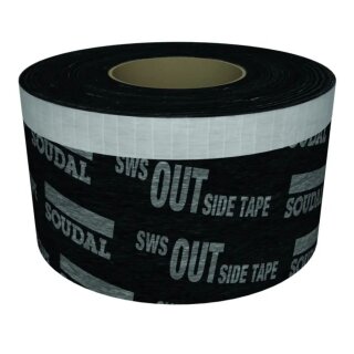 Soudal SWS Outside standard - teilflächig selbstklebende Folie 100mm x 30m Rolle, außen