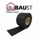 duBAUST EPO24 EPDM-Folie 200mm x 1,2mm 25m/Rolle ohne Butyl