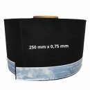 duBAUST EPM24 EPDM-Folie mit Butylklebestreifen 250mm x 1.2mm 25m/Rolle