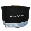 duBAUST EPM24 EPDM-Folie mit Butylklebestreifen 300mm x 0,75mm 25m/Rolle