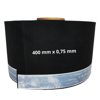 duBAUST EPM24 400mm x 0,75mm 25m/Rolle EPDM-Folie mit Butylklebestreifen
