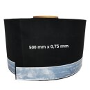 duBAUST EMP24 500mm x 0,75mm 25m/Rolle EPDM-Folie mit Butylklebestreifen