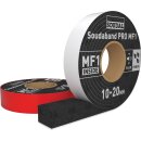 Soudaband PRO MF1 Fugenband Fenster & Türen 53/15-30mm - vorkomprimiert, multifunktional, schalldämmend, einseitig selbstklebend 4m/Rolle