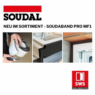 Soudaband PRO MF1 Fugenband Fenster & Türen 63/4-10mm - vorkomprimier