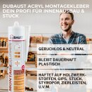 duBAUST AMK24 Montagekleber Acryl INNEN - klebt Holz,...