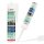 duBAUST Sanitärsilikon, professionelles Abdichten in Küche, Bad, Dusche, Fliesen, acetatvernetzend, pilzhemend, 310ml Kartusche, weiß
