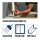 dubaust SAS24 Sanitärsilikon elastisch dauernassbeständig schimmelresistent Bad Küche Dusche Feuchträume 310ml Kartusche