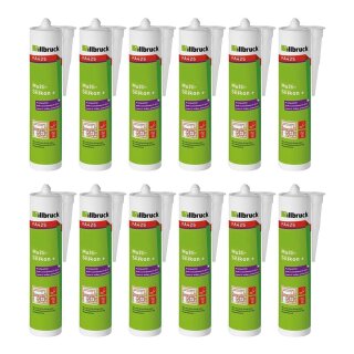 12x Illbruck FA425 Multi Silikon+ Naturstein Sanitär Fenster RESTPOSTEN 310ml staubgrau MHD 01/25