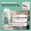 duBAUST BAS24 Bausilikon neutralvernetzend 310ml anthrazit