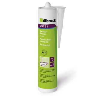 RESTPOSTEN Illbruck GS231 Sanitärsilikon 310ml seidengrau MHD 03/25