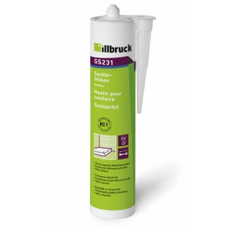 RESTPOSTEN illbruck GS231 Sanitärsilikon 310ml lichtgrau MHD 11/23