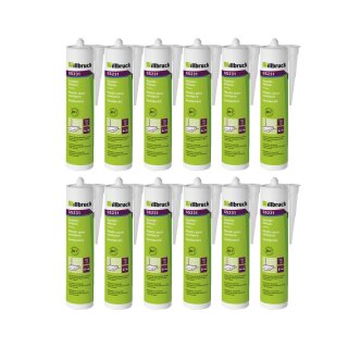 RESTPOSTEN 12x illbruck GS231 Sanitärsilikon 310ml ahorn MHD 09/25