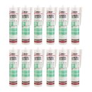 12x duBAUST SAB24 Sanitärsilikon Basic 300ml...