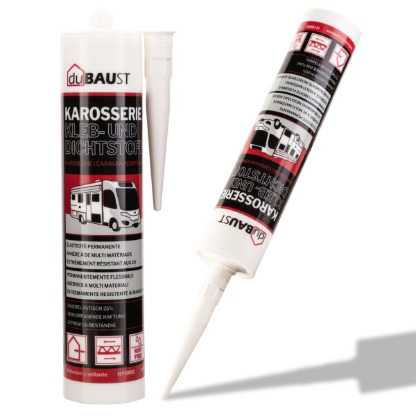 DuBAUST Karosseriekleber Klebdichtstoff 290ml Kartusche Versch Farbe dubaust-karosseriekleber-klebdichtstoff-290ml-kartusche-versch-farbe