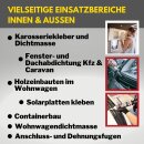 12x duBAUST ATO24 Karosserie Klebdichtstoff 290ml Kartusche stahlgrau