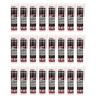 24x duBAUST Karosserie Klebdichtstoff 290ml Kartusche