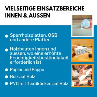 Baufan Holzleim D3 Wasserfest Laminat Und Osb 60g Ab 3,90