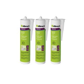 RESTPOSTEN 3x illbruck GS231 Sanitärsilikon schimmelbeständig Bad Küche 310ml