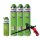 3x illbruck FM230 Fenster und Fassadenschaum 750ml + Schaumpistole Business Rot/Schwarz + Reiniger