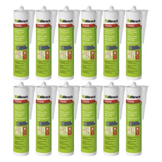 RESTPOSTEN 12x Illbruck FA880 Naturstein Silikon MATT Kartusche 310ml vers. Farben