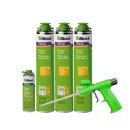 3x illbruck FM240 Brunnenschaum 750ml + Schaumpistole...