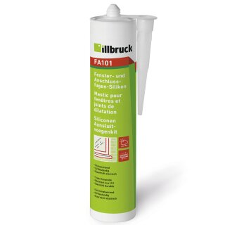 RESTPOSTEN Illbruck FA101 Fenstersilikon Bausilikon 310ml transparent MHD 03/25