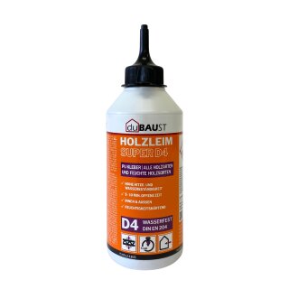 duBAUST WOP24 SUPER D4 PU Holzkleber 500g Sets