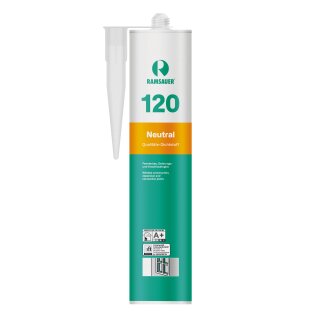Ramsauer 120 Neutraler 1K Silikon Dichstoff 310 ml Kartusche versch. Farben