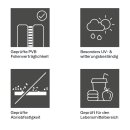 Ramsauer 120 Neutraler 1K Silikon Dichstoff 310 ml Kartusche versch. Farben