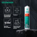 Ramsauer 450 Sanitärsilikon 310 ml Kartusche silbergrau