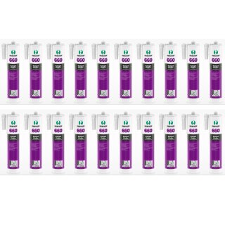 Ramsauer 660 Spiegelkleber 20 x 290 ml Kartusche weiss