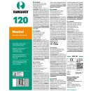 Ramsauer 120 Neutraler 1K Silikon Dichstoff 310 ml Kartusche dunkelbraun
