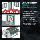 Ramsauer 345 Hitze-Ölbeständig Silikon 310 ml Kartusche schwarz