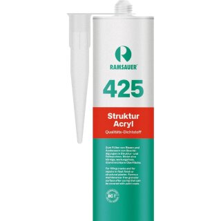 Ramsauer 425 Strukturacryl 310 ml Kartusche Grobweiß