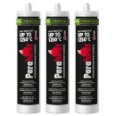 3x Paraheat Hochtemperatur-Dichtstoff bis 1250°C...