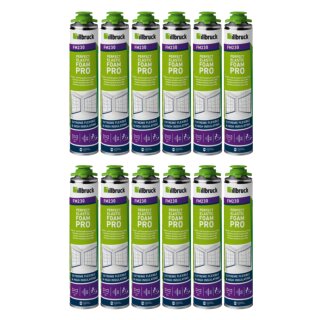 SONDERAKTION 12x illbruck FM230 Fenster- & Fassadenschaum+ 500ml MHD 01/26
