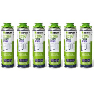 SONDERAKTION 6x illbruck FM230 Fenster- & Fassadenschaum 500ml MHD 03/26