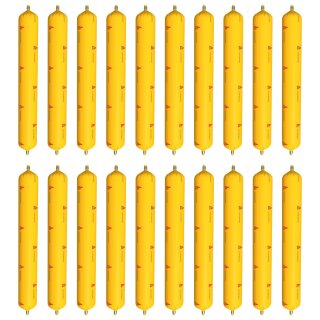 RESTPOSTEN 20x Sikaflex Construction Purform 600 ml Schlauch Schwarz MHD 02/26