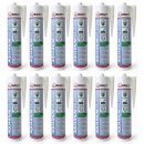 12x duBAUST SAQ24 Aquariumsilikon 310ml Kartusche - 2 Farben