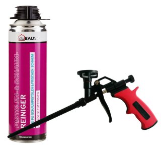 Kombisets duBAUST PRS24 Pistolen- & Schaumreiniger 500ml + Schaumpistole