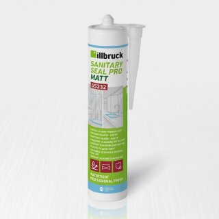 Illbruck GS232 Sanitärsilikon MATT 310ml Kartusche versch. Farben