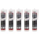 5x duBAUST BAB24 Dichtstoff Silikon neutral 300ml...
