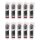 10x duBAUST BAB24 Dichtstoff Silikon neutral 300ml Kartusche weiss RAL9010