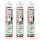 3x duBAUST RAT24 RATTSTOP 290 ml Kartusche grau