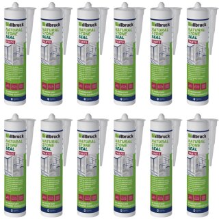 RESTPOSTEN 12x illbruck FA870 Natursteinsilikon lichtgrau 310ml MHD 09/26