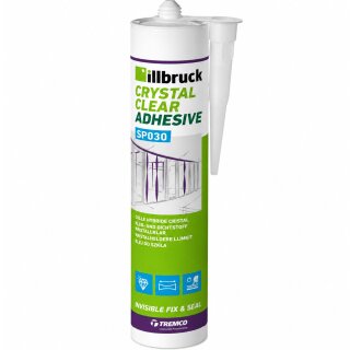 RESTPOSTEN illbruck SP030 Kleb- und dichtstoff  kristallklar 310ml Kartusche MHD 08/26
