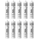 AKTION 10x Fortix Construction 1K neutrales Bausilikon...